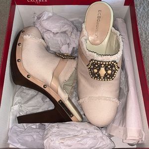 BRAND NEW!! Clogs/heels!!